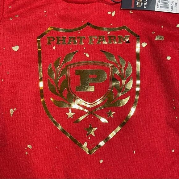 New with Tags! Phat Farm Logo Hoodie Sz 24 Months - Picture 2 of 7